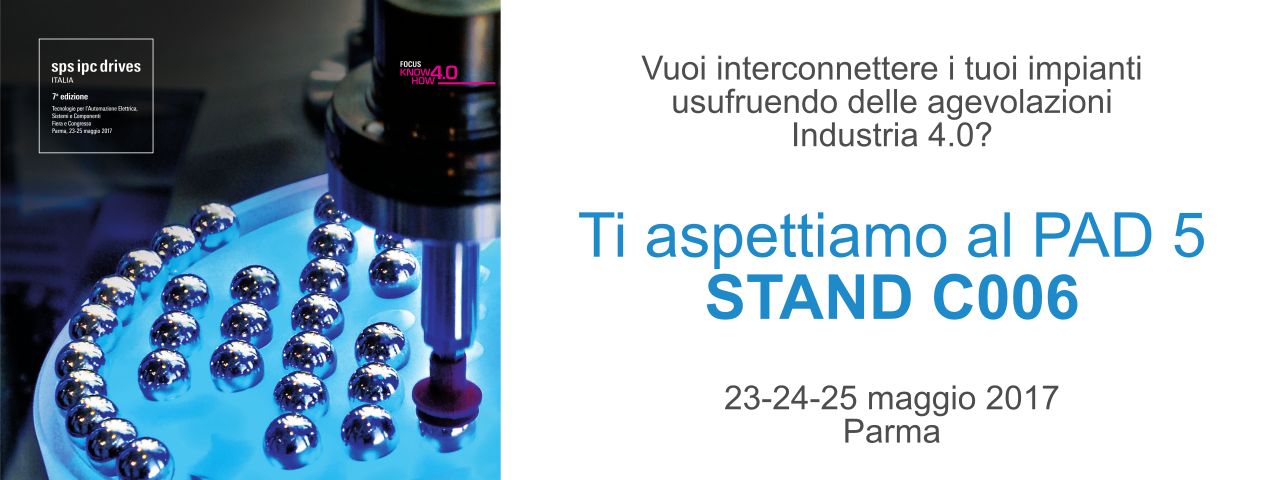 AEC Soluzioni partecipa a SPS IPC Drives Italia 2017