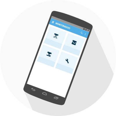 App smartphone fabbrica industria 4.0