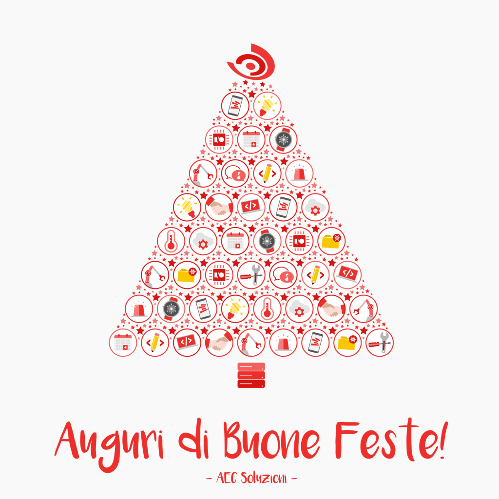 AEC Soluzioni Industria 4.0 vi augura buone feste!