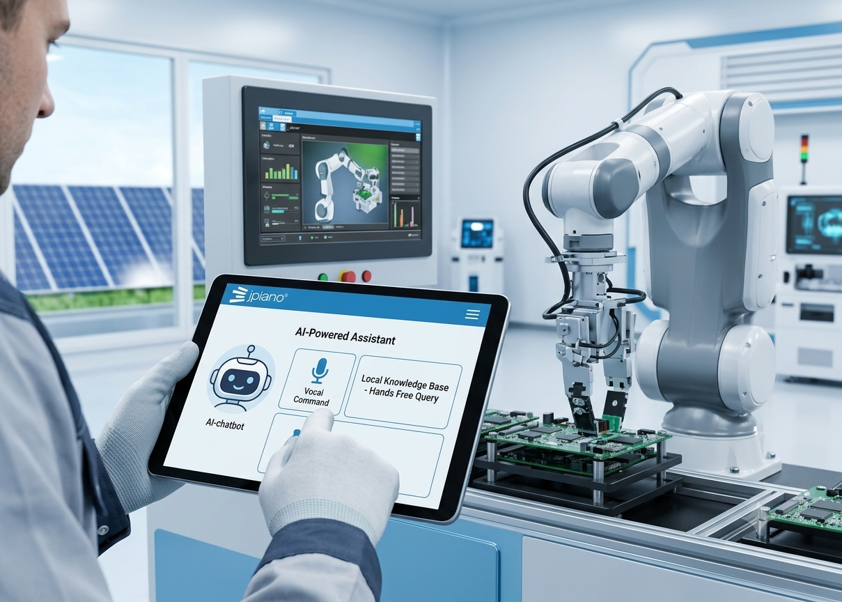 L’interazione naturale con il sistema MES: Le tecnologie AI a supporto degli operatori  