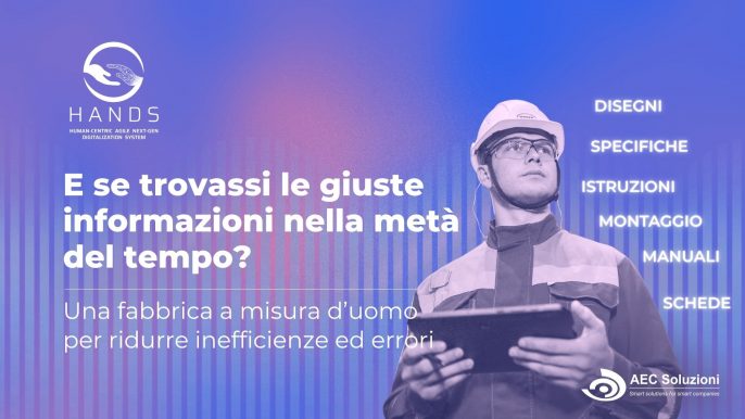 Una fabbrica a misura d’uomo per ridurre inefficienze ed errori: le giuste informazioni nella metà del tempo